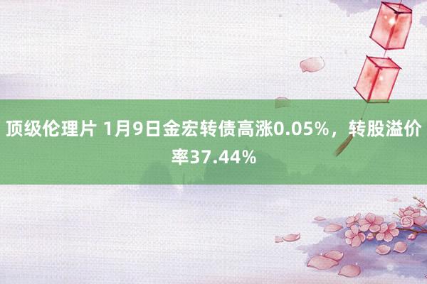 顶级伦理片 1月9日金宏转债高涨0.05%，转股溢价率37.44%